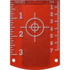 Futech Magnetisch doelplaat - rood - 180.30