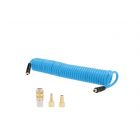 Airpress PU spiraalslang inclusief koppelingen - 12x8 mm - 15 meter - 10 bar - 4304227