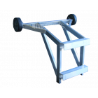 ASC Ladderafhouder met rechte hoek - aluminum