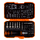 Bahco 59/S36BCR Bitset 1/4" met ratelschroevendraaier - 36-delig