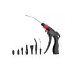 Airpress Blaaspistool set met 7 nozzles - 45029