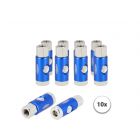 Airpress ARBO veiligheidskoppeling EURO met drukknop - 1/4" binnendraad - 10 stuks - E702-10