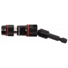 Rotec TripleFix Bithouder met snelspan en kogelgewricht - magnetisch - E6.3x90 mm - 818.0067