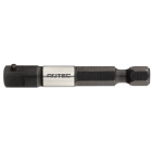 Rotec Adapter 1/4"- E6,3 naar 1/4" 4-kant met stift - 50 mm - 820.00301