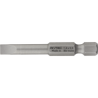 Rotec PRO Krachtbit SL 0,8x4,0 mm - 50 mm - SL (sleuf) - 2 stuks - 812.10402