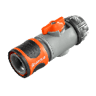 Gardena 942-50 Slangstuk met reguleerventiel voor 13 mm (1/2") en 15 mm (5/8") slangen