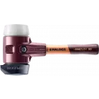 Halder Simplex STU hamer kort model - Ø80 mm - rubber / superplastic - 3027.282