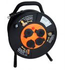 Qwatt Pro EZ Winder kabelhaspel - 50 meter, 3x1,5 mm² - H07RN-F neopreen - 1211002