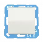 ION Wandcontactdoos RA met klapdeksel - IP44 - V1/J1 - mat Alpin Wit - 10.300.315