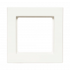 ION V1 Afdekraam - 1-voudig - glans Alpin Wit - 80.300.114