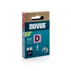 Novus Platte draadnieten - D type 53F - 6 mm - 1200 stuks - 042-0788