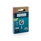 Novus Platte draadnieten - G type 11 - 6 mm - 1200 stuks - 042-0795