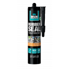 Bison Rubber Seal reparatie pasta - zwart - 310 gram - koker - 6313089