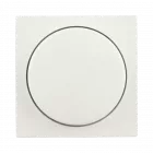 ION Centraalplaat dimmerknop enkelvoudig V1/J1 - glans Alpin Wit - 20.300.314