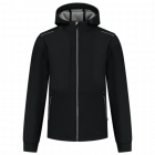 Tricorp 402705 Softshell Capuchon jas accent - Black-Grey