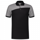 Tricorp 202006 Poloshirt Bicolor Naden - Black-Grey