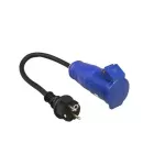 VB CEE verloopstekker camping - 30cm 3x1.5m²