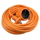 VB verlengsnoer 10 meter 2x1,5 mm² - H05VV-F - oranje