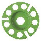 Eibenstock Hardmetaalschijf tbv EOF100 - 100 mm - groen - 12.325.50