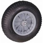 Hummer CW100 Kruiwagenwiel - 400x8 4ply - PVC kogellager - 13 cm as