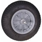 Hummer CW101 Wiel voor kruiwagen - 400x8 4ply - PVC kogellager - 19 cm as