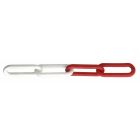 Dulimex Signaalketting - 6 mm - kunststof rood / wit - prijs per meter - KSC.8006-O