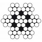 Dulimex Staalkabel 7x7 draden - 3 mm - RVS AISI 316 - prijs per meter - STR77042030-M