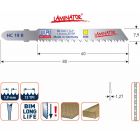 Wilpu Decoupeerzaagblad HC19Rbi laminator 5 stuks - 510.0021