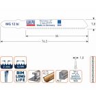 Wilpu Decoupeerzaagblad MG12bi 5 stuks - 510.0801