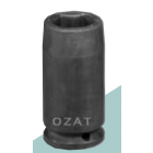 Ozat Krachtdop 1/2" lang - 6-kant