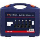 Rotec M14 Diamantboorkronen in ABS-koffer - 5-delig - 757.9001