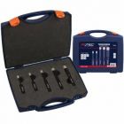 Rotec Diamant tegelboorset met wax in ABS-koffer - 5-Delig - 758.3990