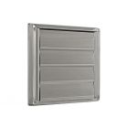Nedco Lamellenrooster RVS Ø 150 mm - 182x182 mm - 626.018.11