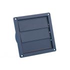Nedco Universeel lamellenrooster Ø 100-130 mm - kunststof grijs - 625.005.05