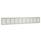 Nedco Plintrooster 500x80 mm - aluminium - 642.011.17