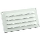 Nedco Schoepenrooster 180x90 mm - aluminium wit - 629.004.00