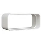 Nedco Buisverbinder 220x90 mm ECO+ - kunststof wit - 659.010.00