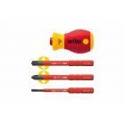Wiha SB 2831 0101 Schroevendraaierset electric 4-Delig 41230