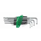 Wiha SB 366 SZ13TS Stiftsleutelset in Prostar houder Torx 13-Delig 39105