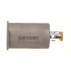 Sievert Branderkop Ø 60 mm titanium - 295301