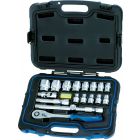 Heytec Dopsleutelset 1/2" - 18-Delig - 50851-3015