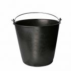 Kreuwel Bouwemmer 20 Liter - zwaar model - zwart - 4031