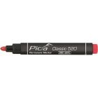 Pica Permanent marker 520/40 1-4 mm ronde punt rood