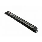 VB Pro Tafelcontactdoos met schakelaar - 10-voudig - 3 meter 3x1,5 mm² - zwart