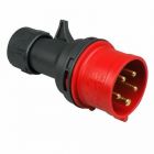ABL CEE krachtstekker 32A 5-Polig rood - S52S30