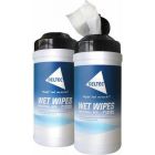 Deltec Wet Wipes tube - poetsdoekjes - 100 stuks