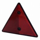 Reflector driehoek rood - 150x150 mm - opschroefbaar