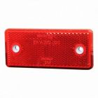 WAS Reflector rood - 96x42 mm - opschroefbaar + zelfklevend