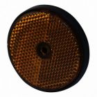 Radex Reflector oranje - Ø61 mm - opschroefbaar