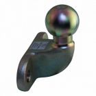 Koppelkogel met flens - verzinkt